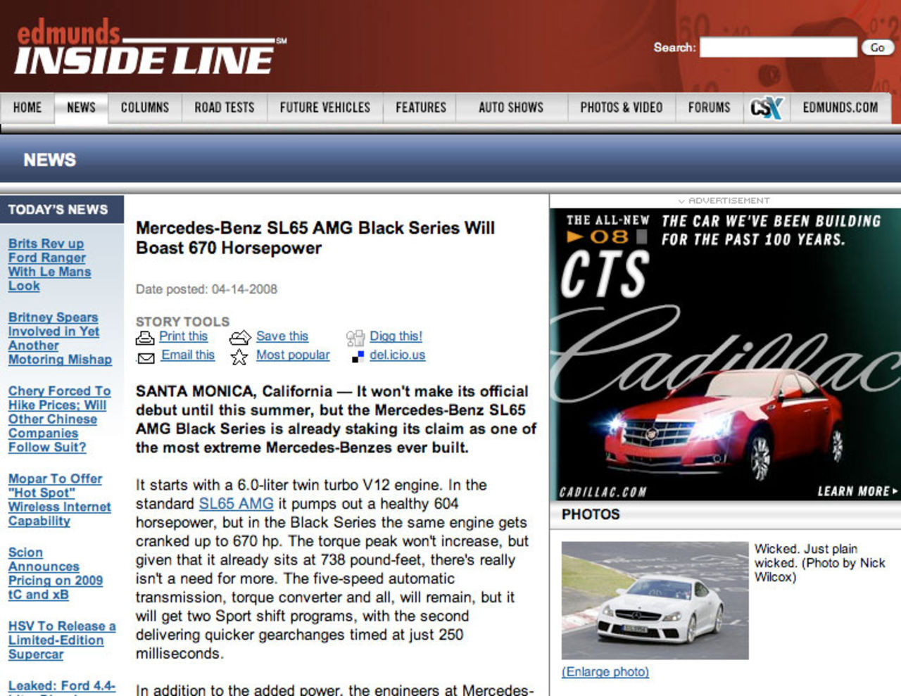 670hk i SL65 Black Series