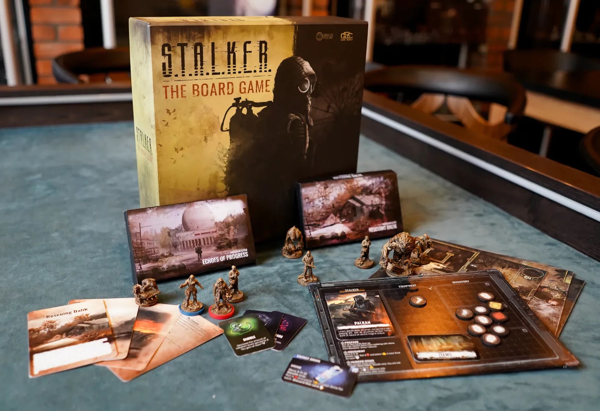 S.T.A.L.K.E.R. becomes a board game