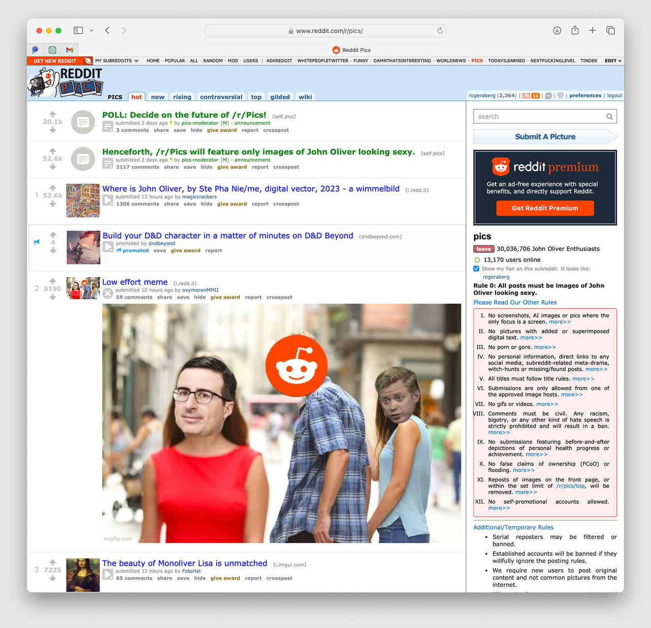 Reddit-forum öppnar på busigt sätt