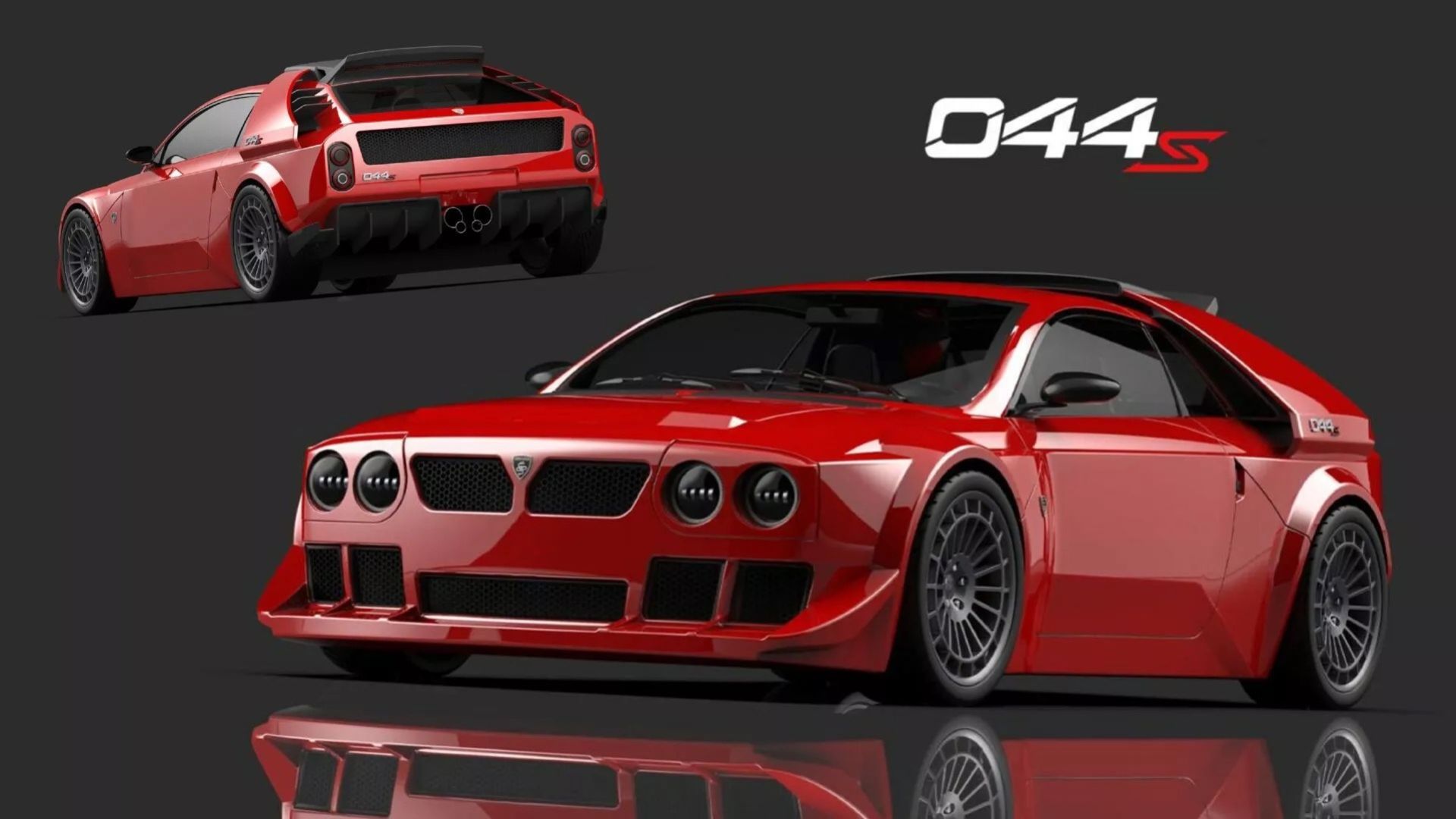 Grassi 044S - a tribute to the Lancia Delta S4 Stradale