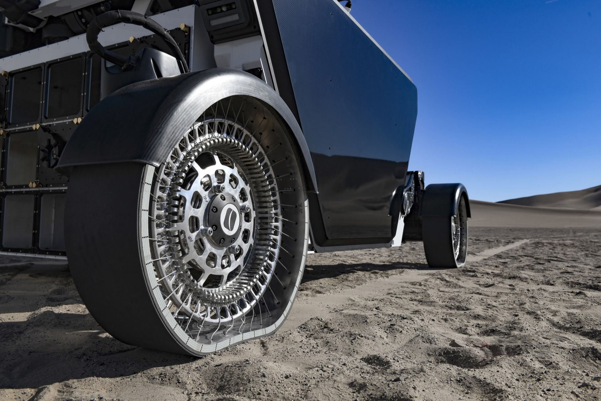 Venturi Lab visar upp nytt månlandar-hjul