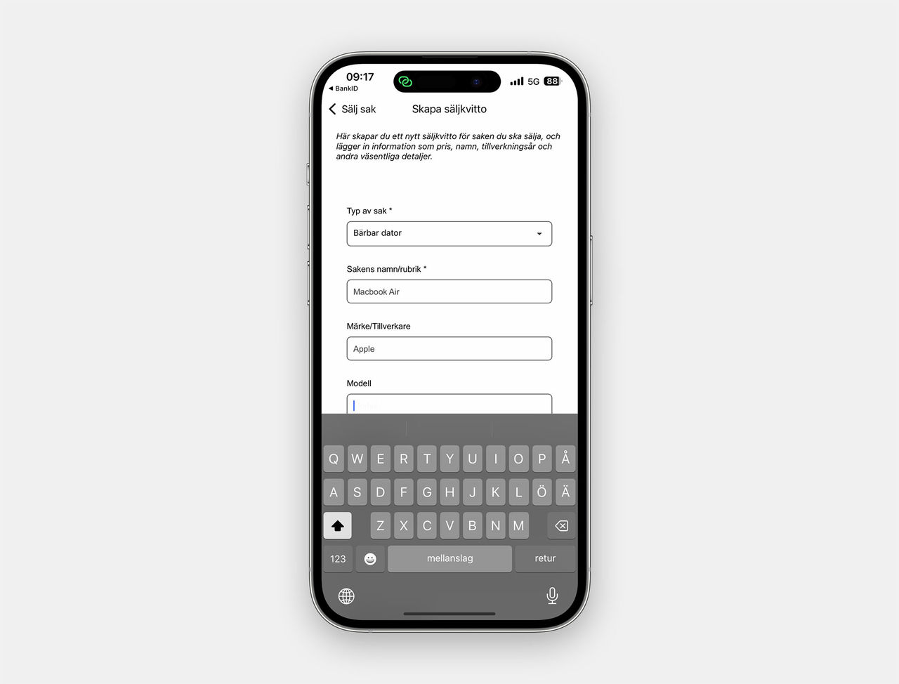 Ny app fixar kvittot för begagnatköpet