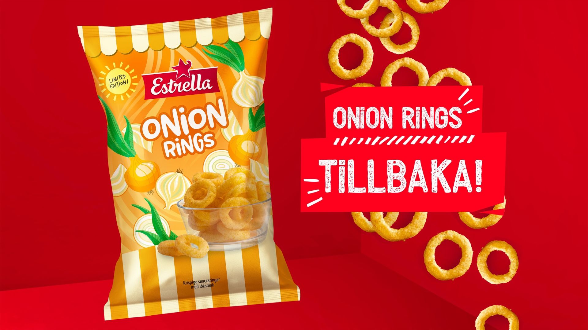 Estrellas Onion Rings snart tillbaka igen