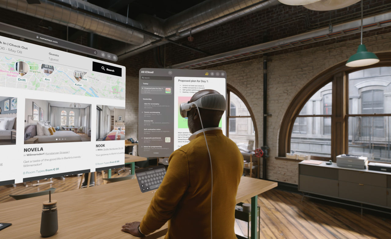Vision Pro kommer att ha stöd för WebXR