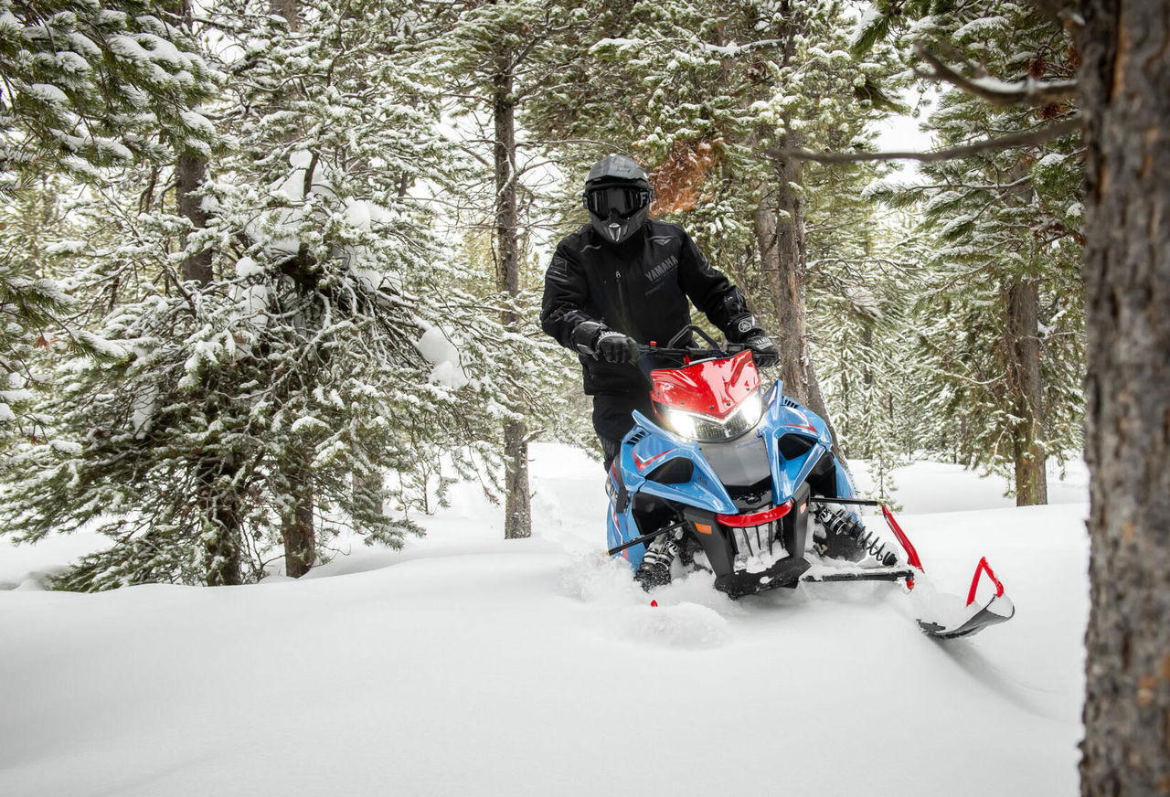 Yamaha motors slutar med snöskotrar