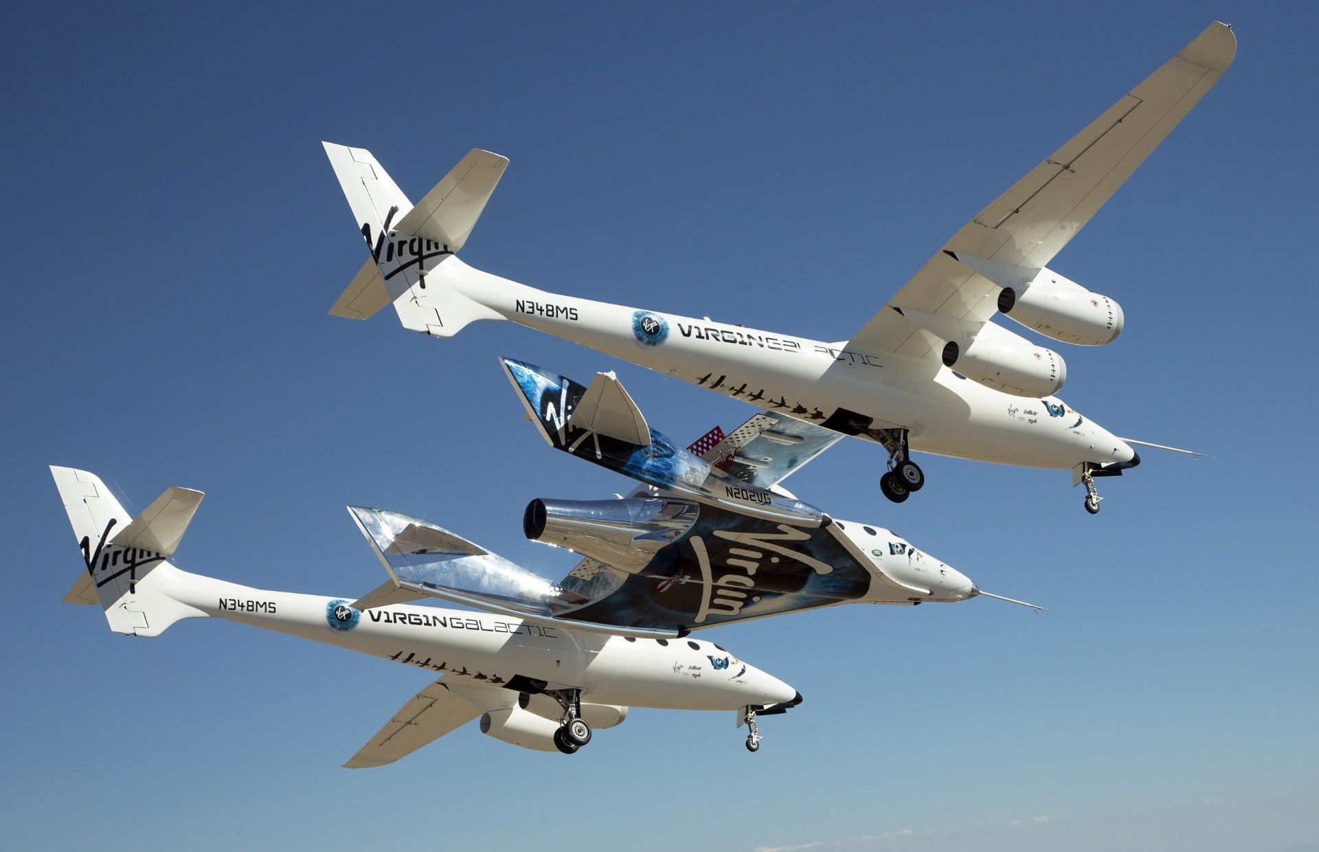 Kolla in när Virgin Galactic lyfter mot rymden