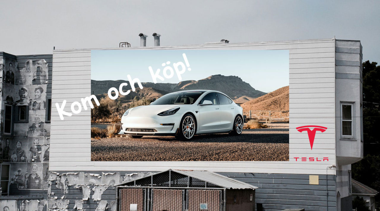 Tesla ska börja med reklam