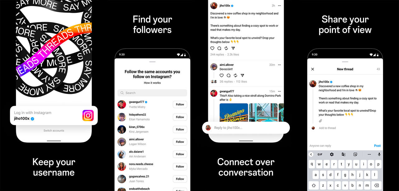 Instagram Threads kommer inte att släppas i EU