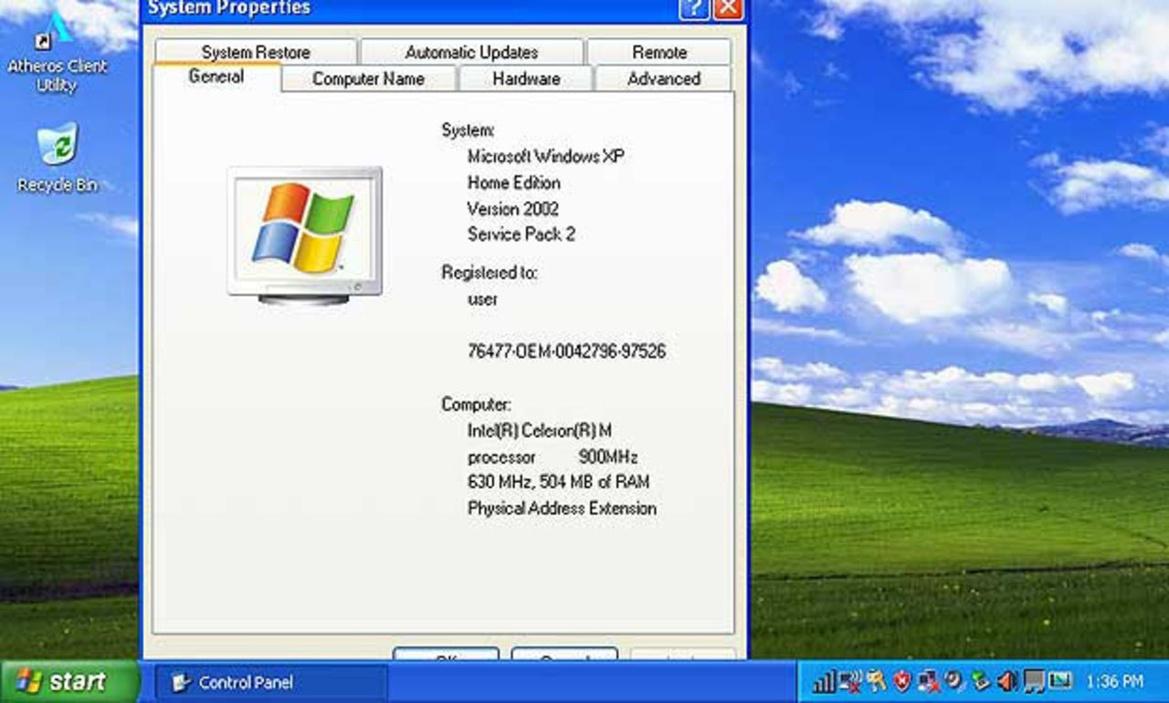 Microsoft bantar XP för Asus Eee PC