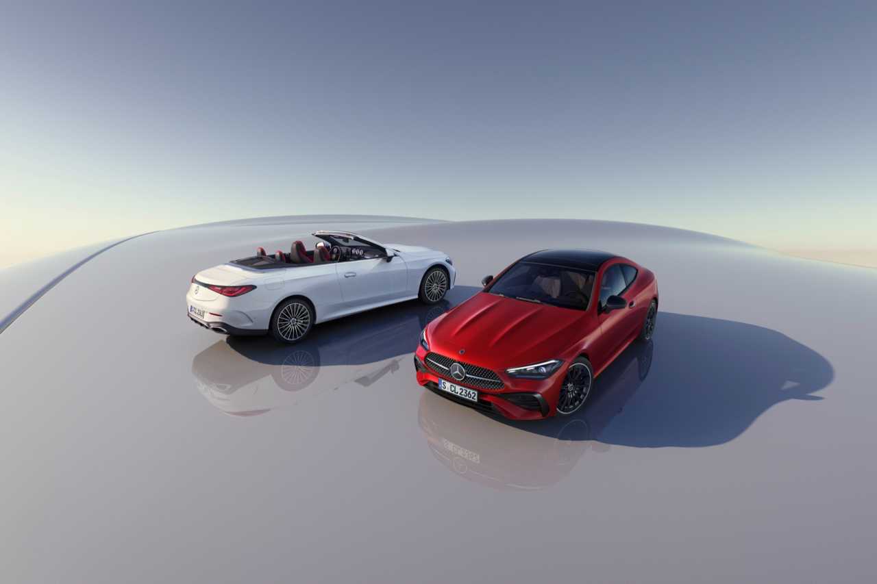 Mercedes visar upp CLE coupé och cabriolet