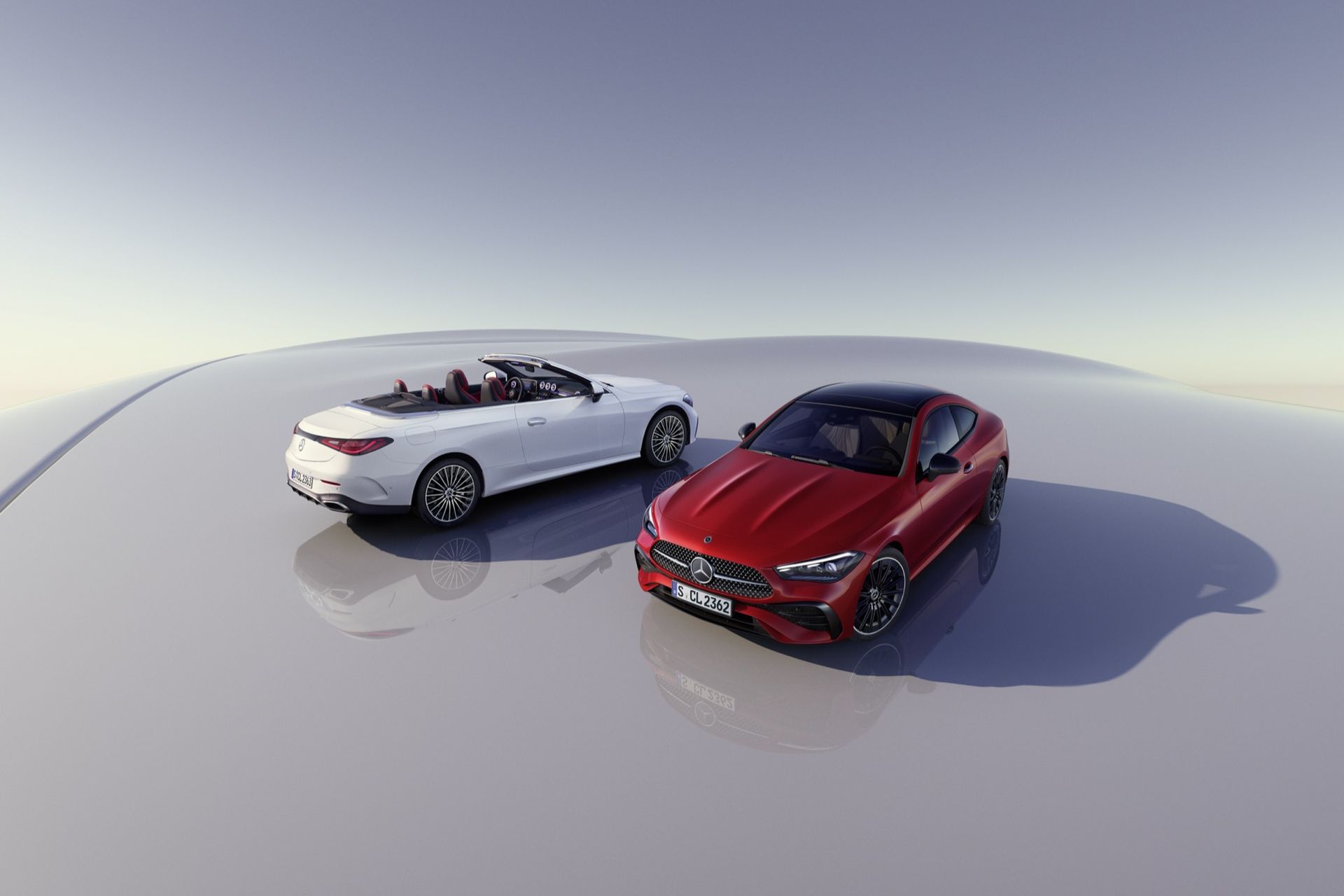 Mercedes visar upp CLE coupé och cabriolet