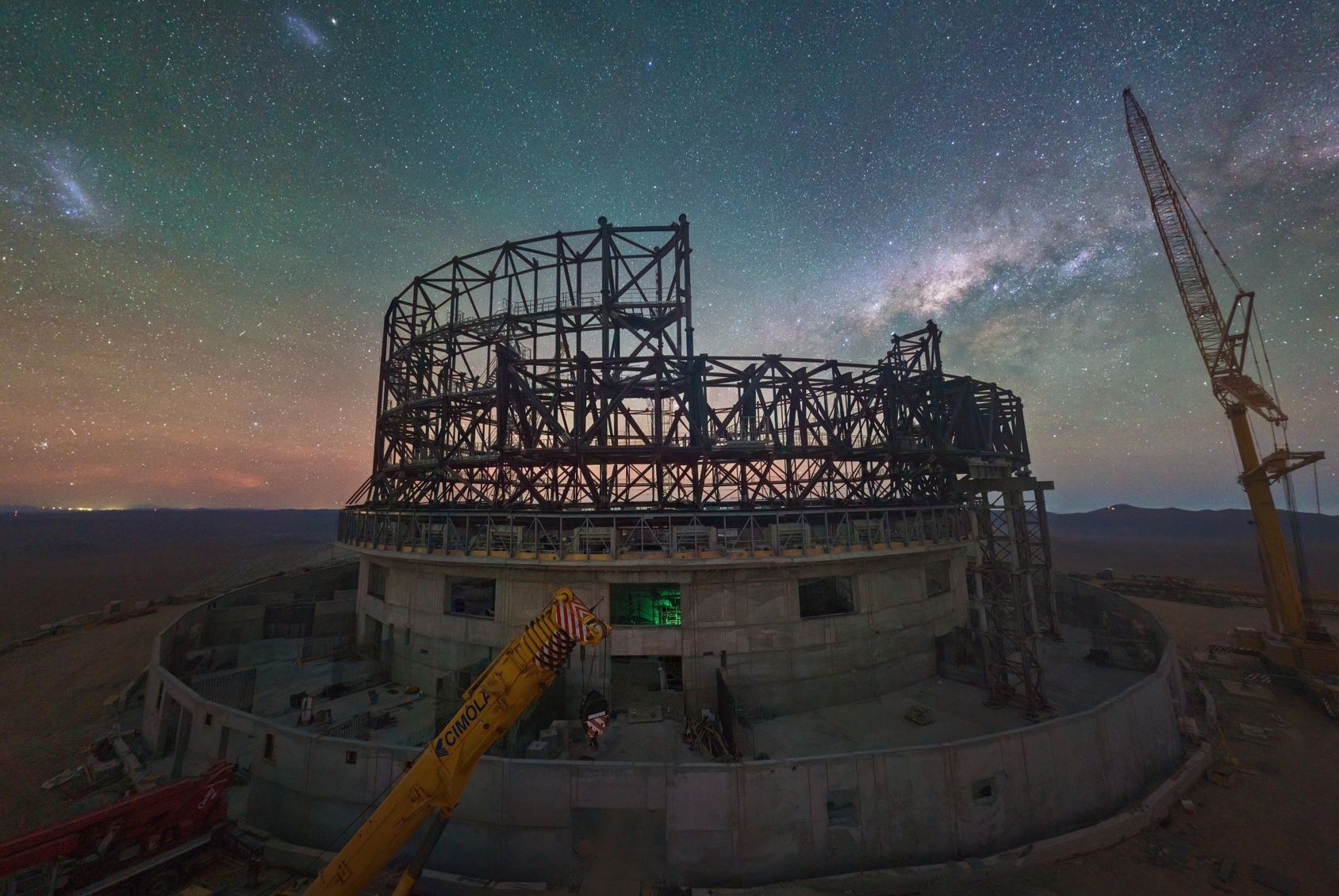 Extremely Large Telescope är Nu Halvfärdigt. Kommer Att Bli Världens ...