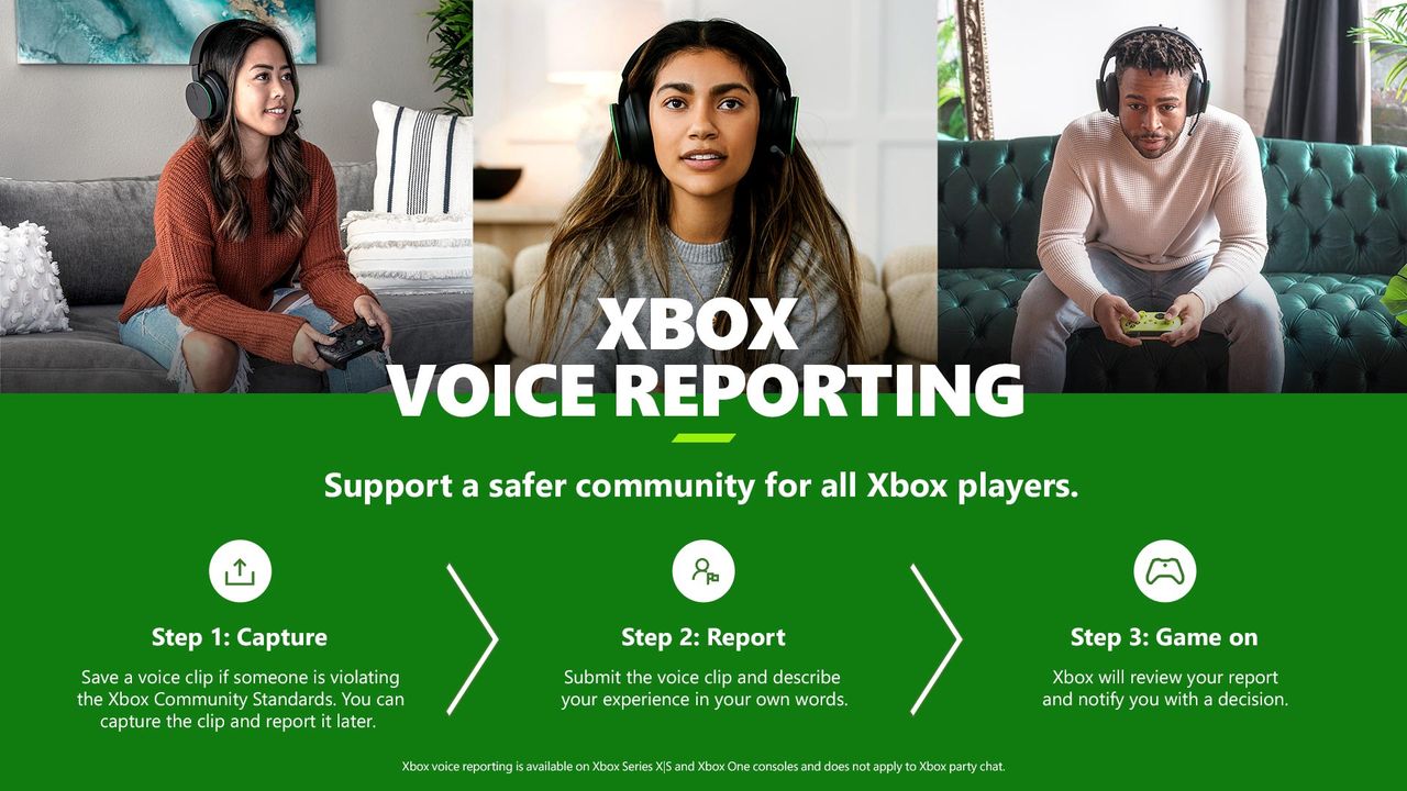 Xbox lanserar ny funktion för att rapportera trakasserier
