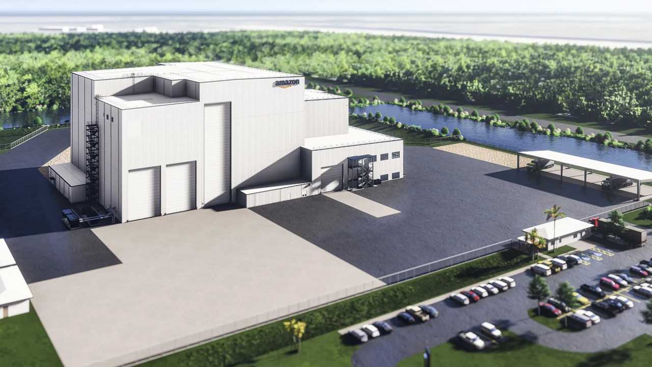Amazon bygger fabrik för satelliter