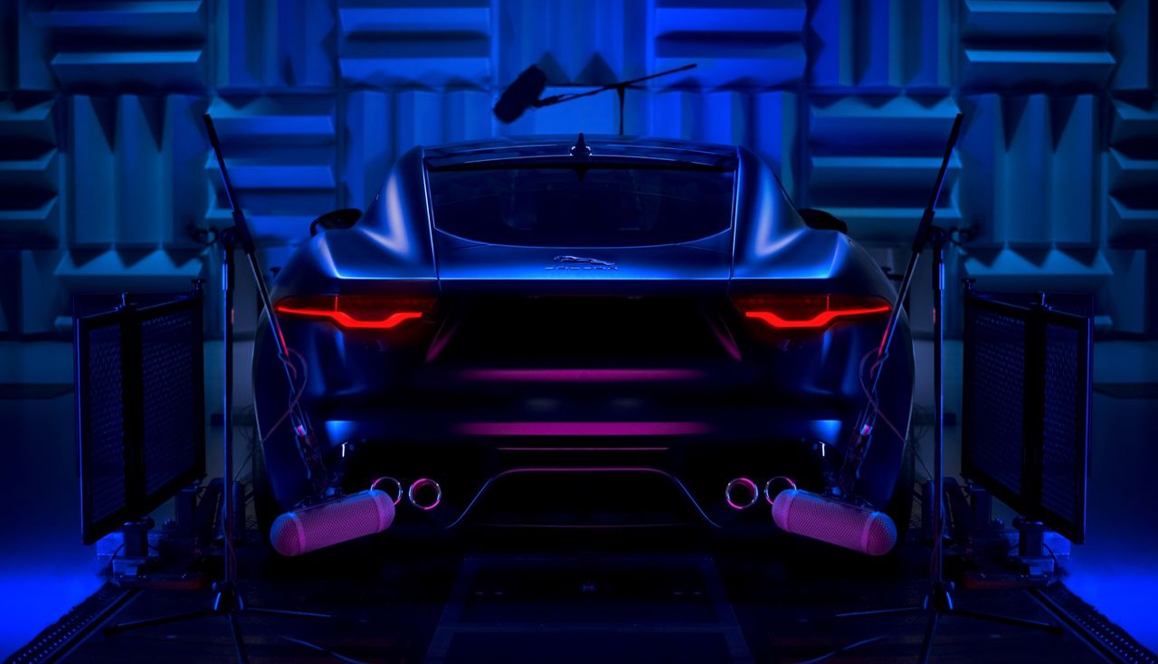 Jaguar har spelat in ljudet från F-Type