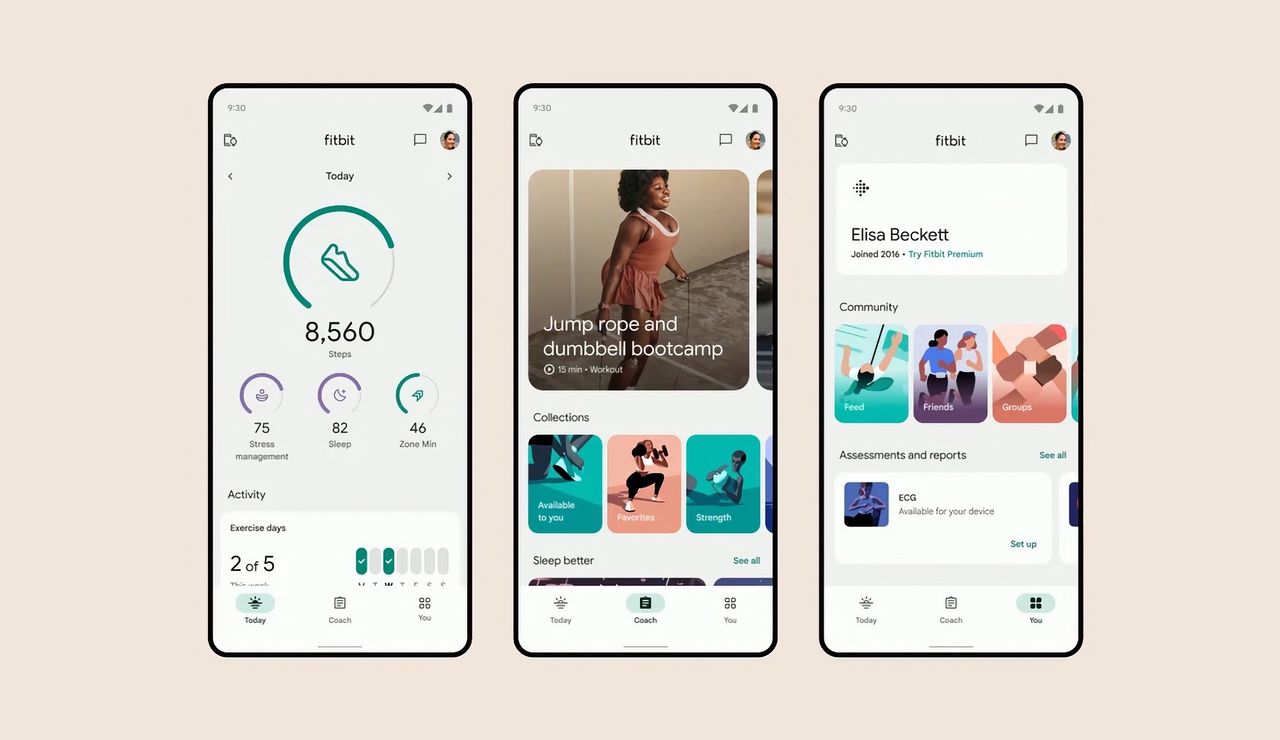 Google introducerar ny Fitbit-app för Android