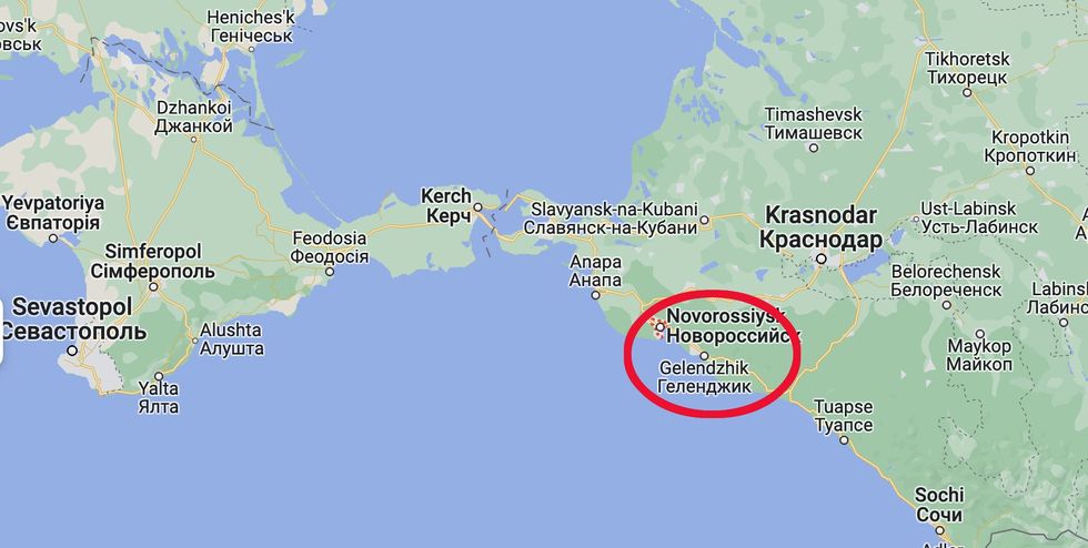 Marin drönare attackerade ryskt stridsfartyg