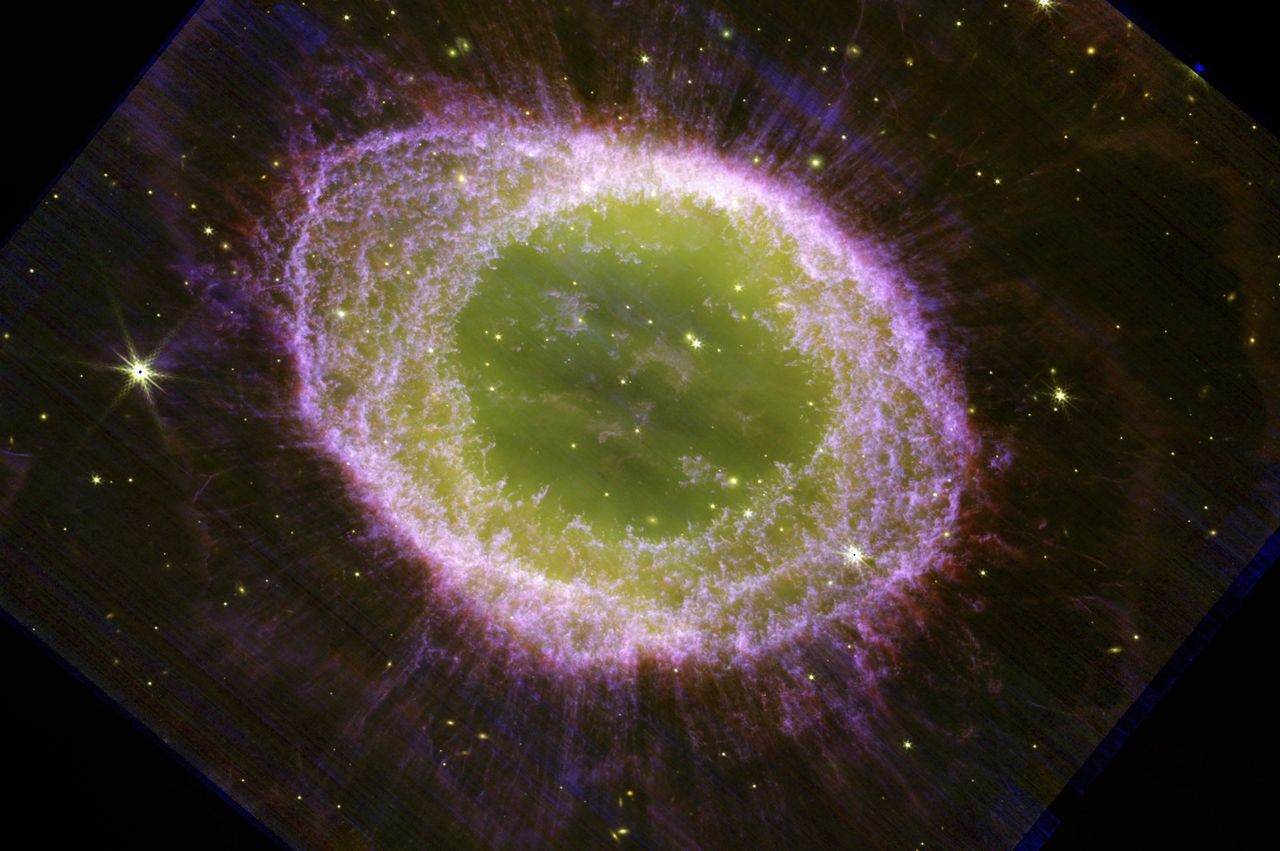 James Webb fotar Ringnebulosan