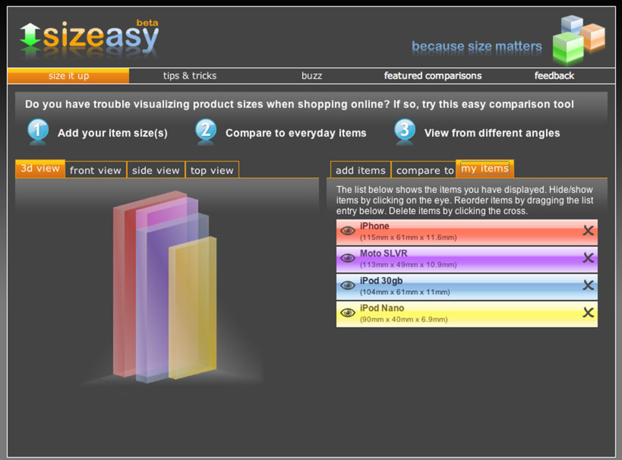 Så stor är en iPhone