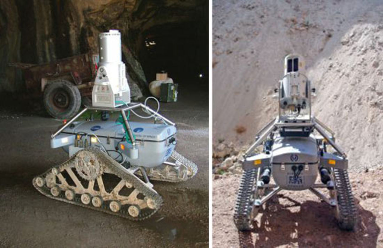 Roboten 3D-R1 utforskar gruvor på egen hand