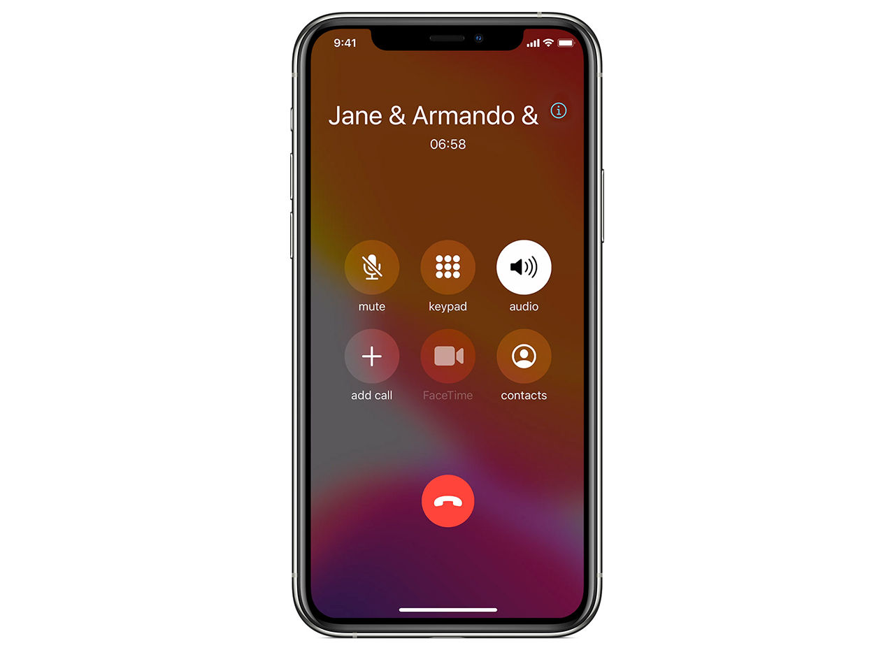Apple testar att flytta knapp för att avsluta samtal på iPhone