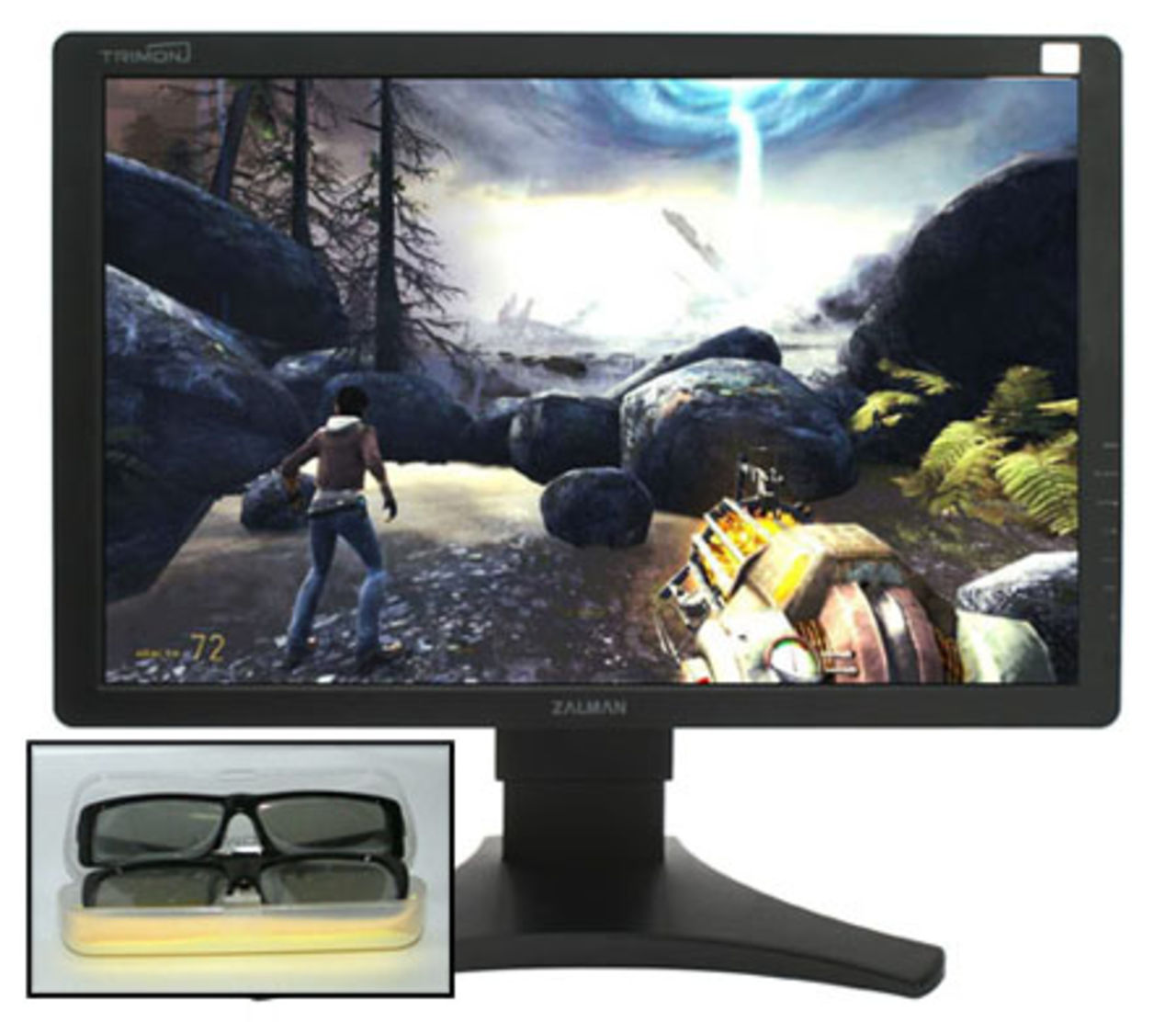 Zalmans 3D-skärm testad