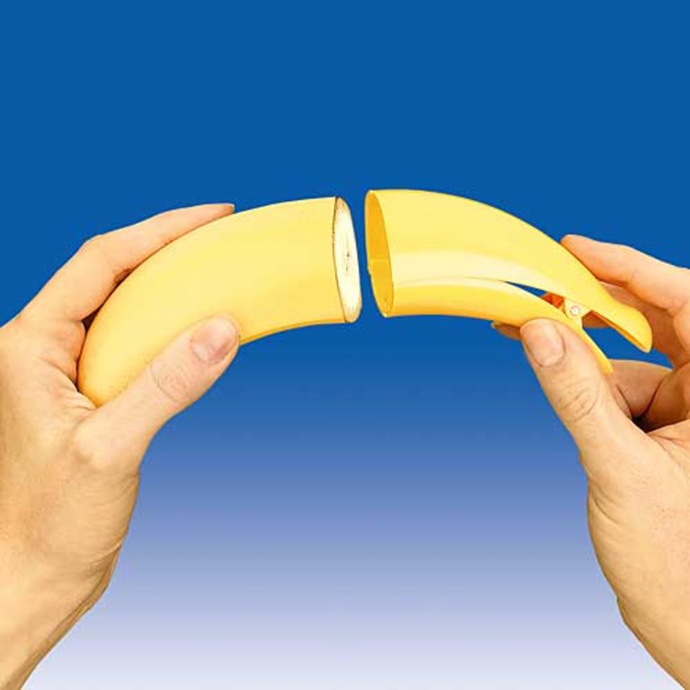 Pryl för dig som gillar halva bananer
