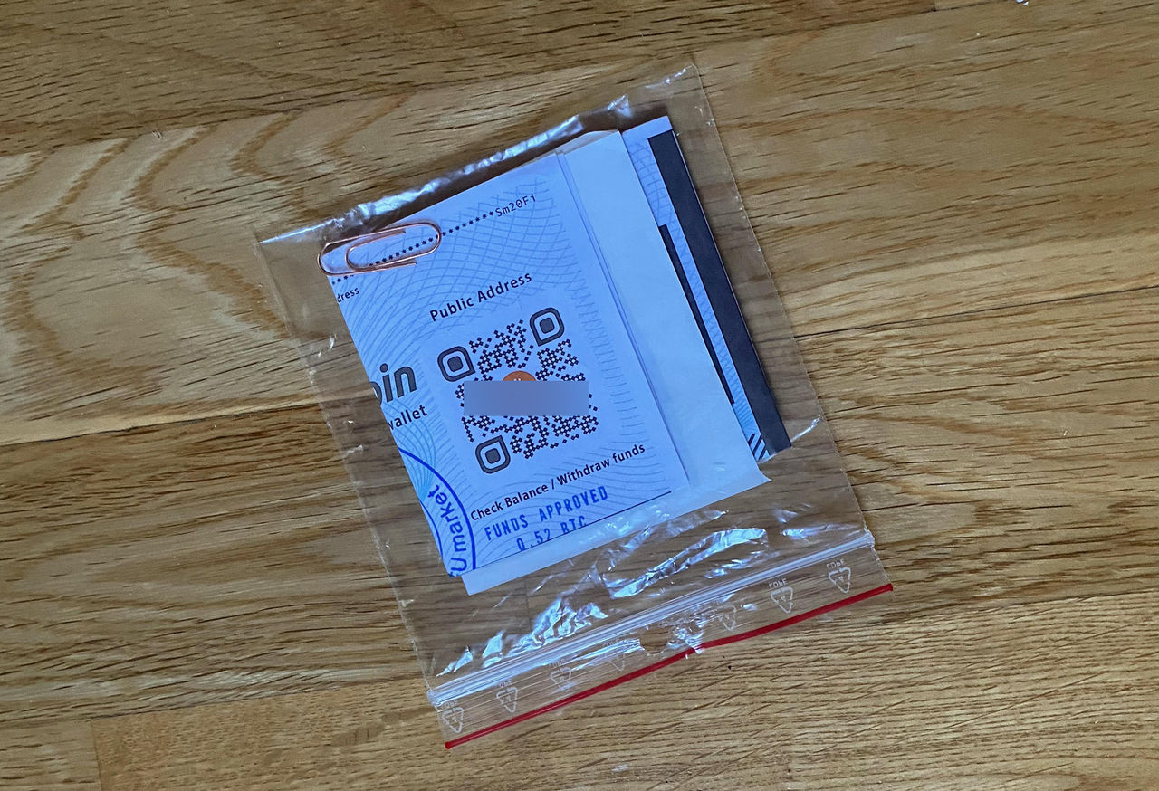 Akta er för upphittade bitcoin-plånböcker