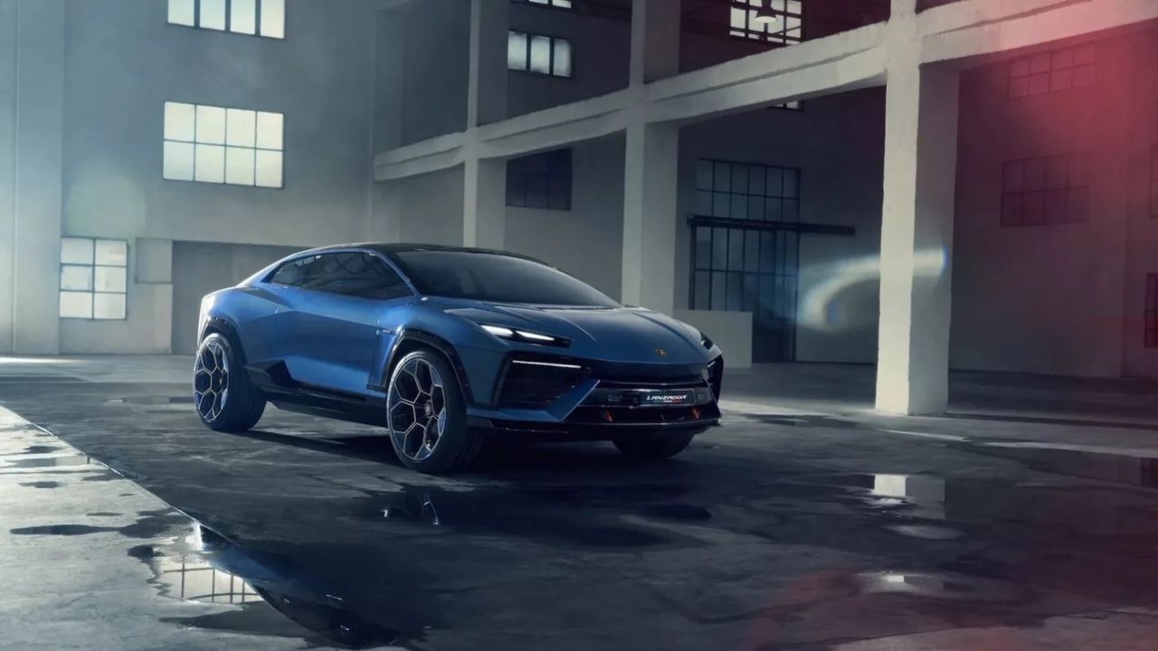 Så här ser Lamborghinis nya modell Lanzador ut