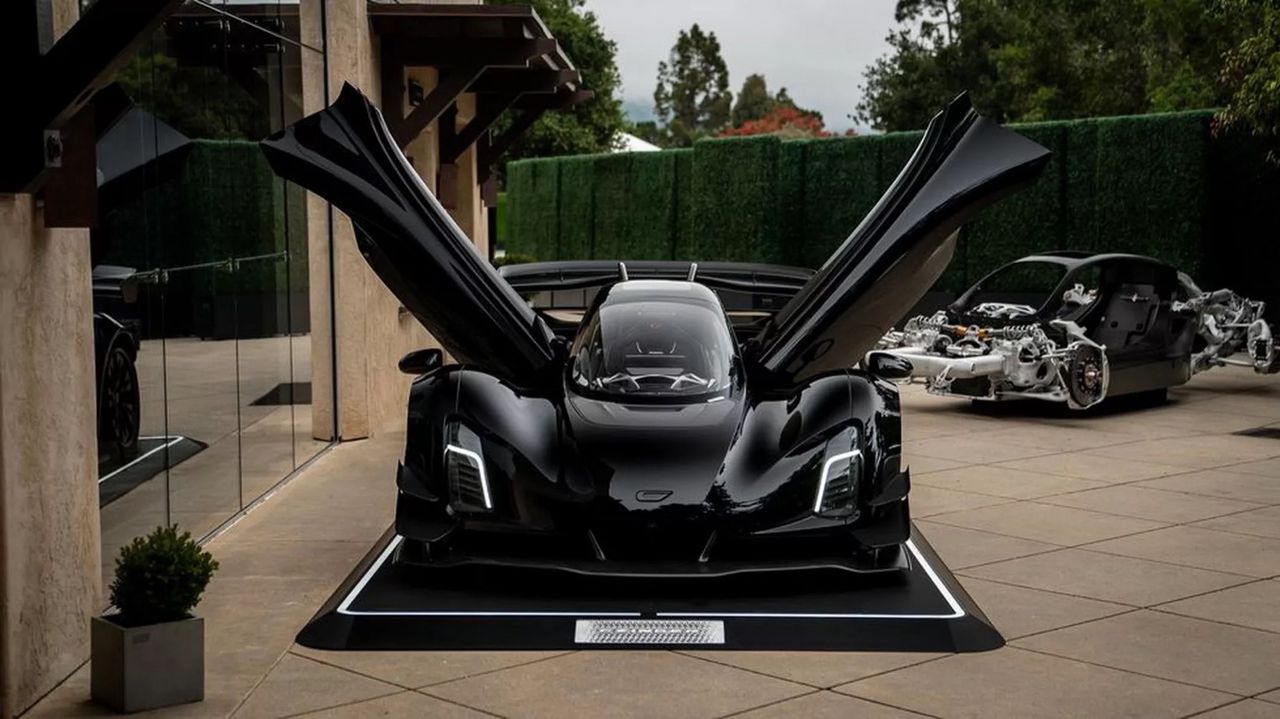 Czinger nya hyllar snabba flygplanet Blackbird