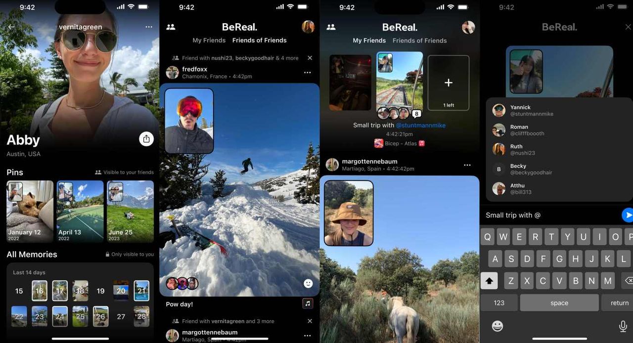Sociala medie-tjänsten BeReal får ny funktion