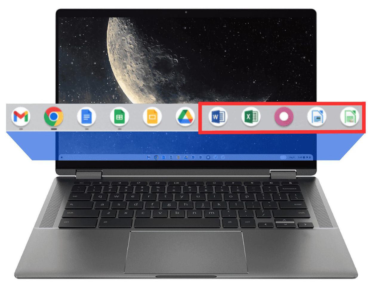 Kör Windows-appar på Chromebooks med Cameyo
