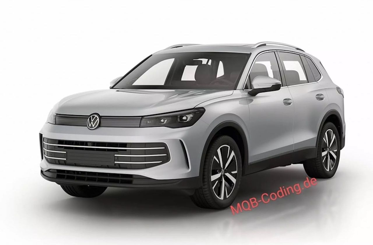 Nya Volkswagen Tiguan läcker ut