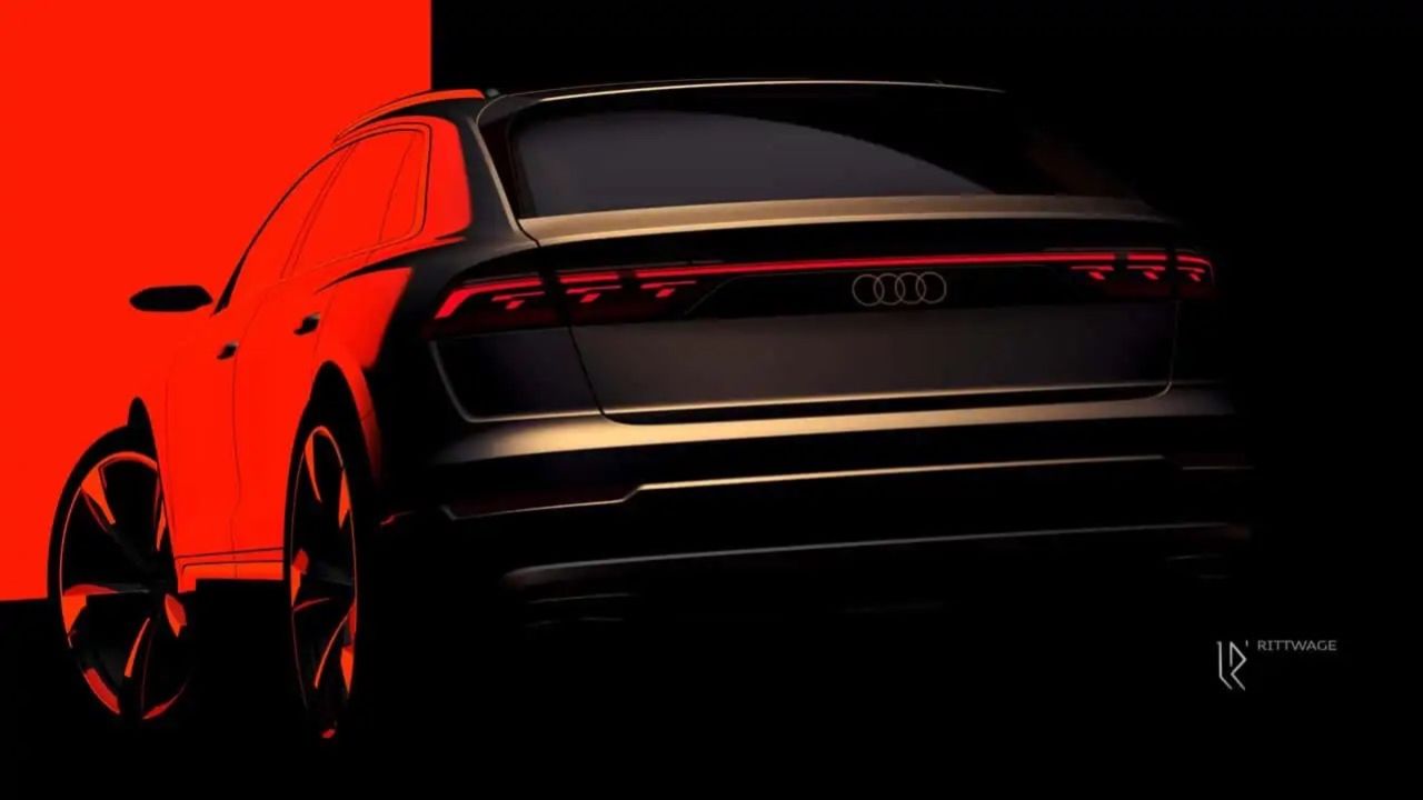 Audi teasar facelift av Q8