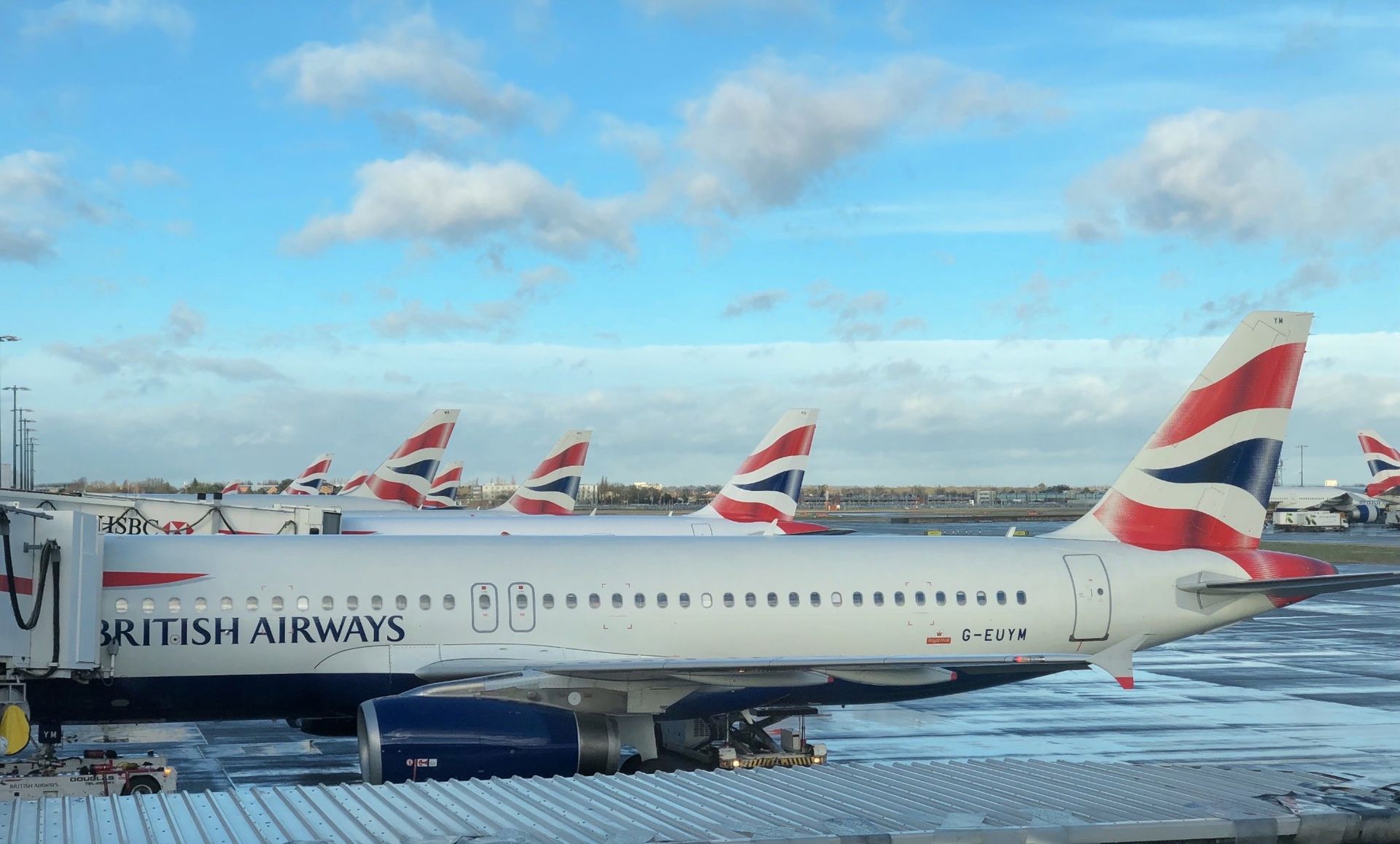 Flygproblem i Storbritannien