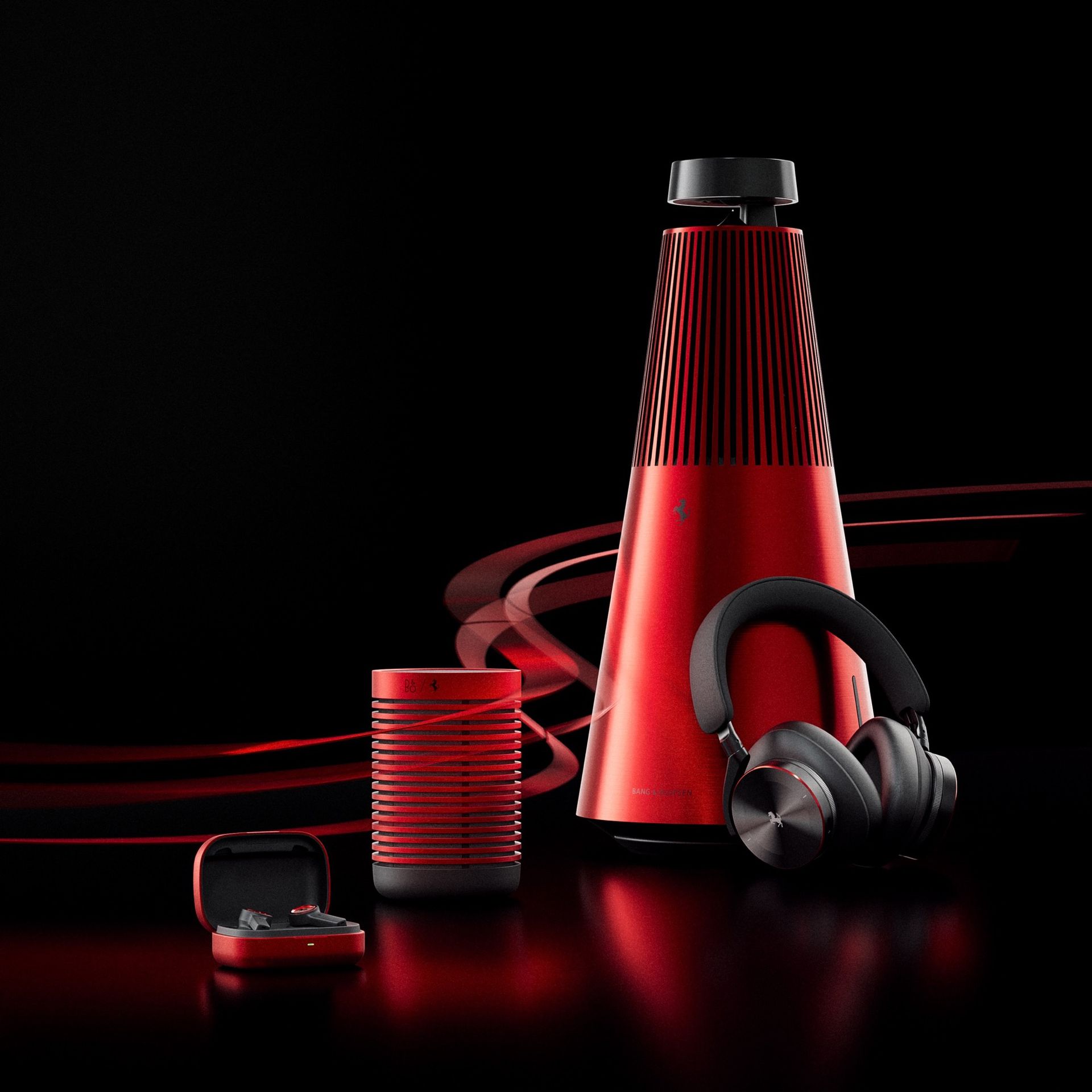 Bang & Olufsen lanserar kollektion med Ferrari