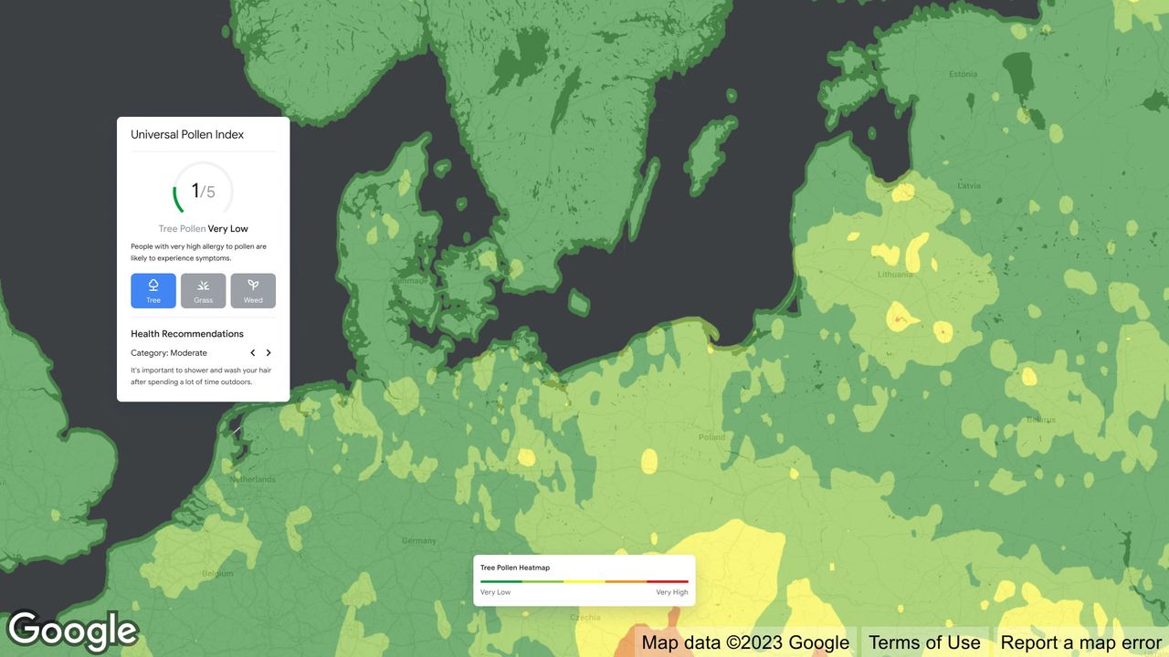 Google släpper Pollen API