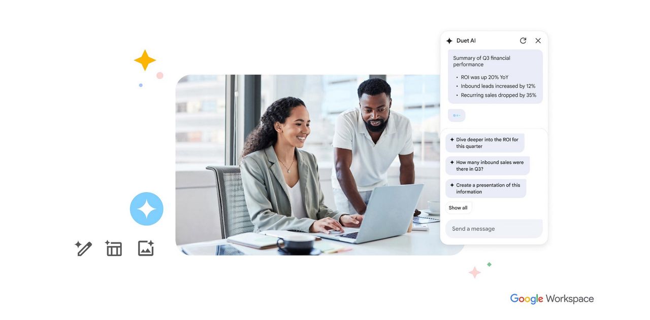 Google börjar rulla ut Duet AI