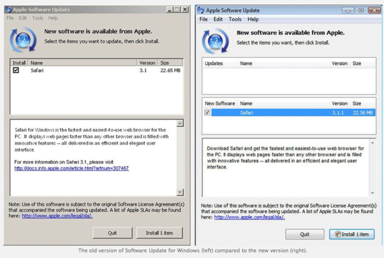 Apple ändrar kritiserad uppdateringstjänst