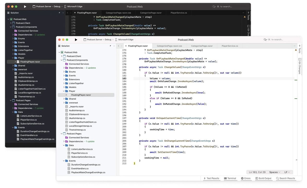 Microsoft säger hejdå till Visual Studio för Mac