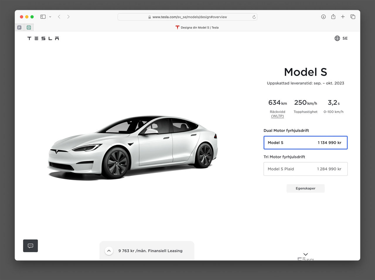 Tesla toksänker priserna på Model S och Model X