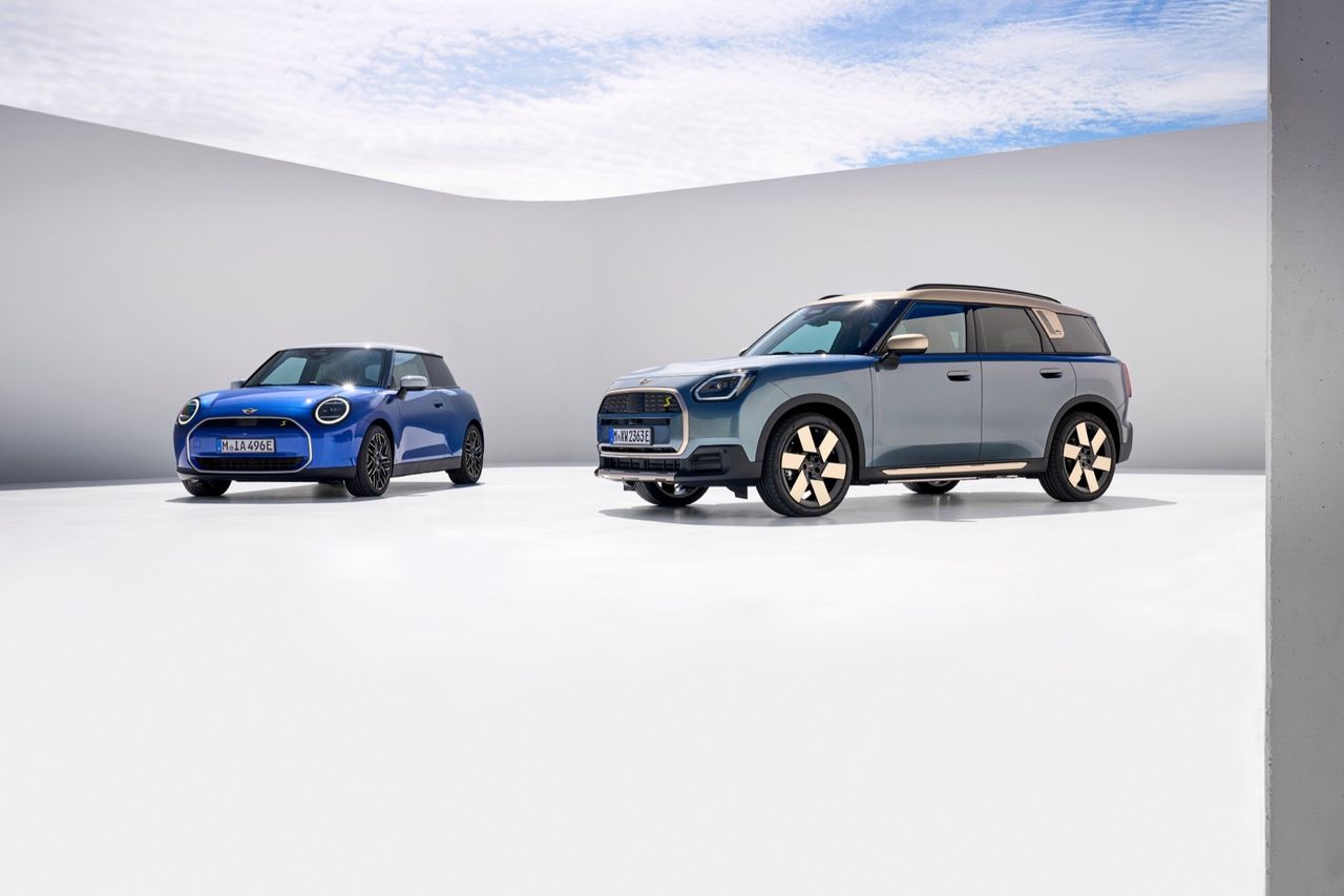 Här är nya Mini Cooper och Countryman