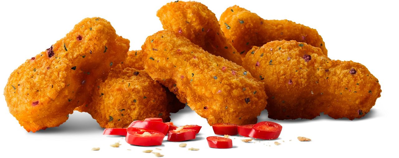 Max börjar med Red Hot Chicken Nuggets