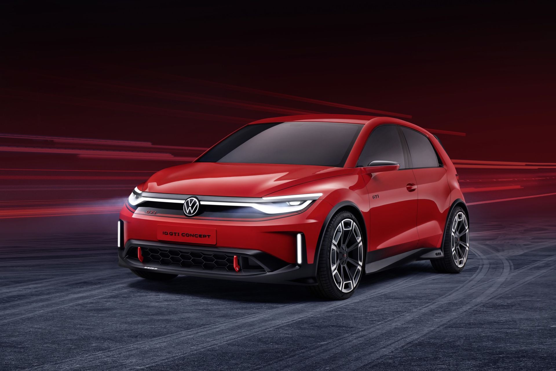 Volkswagen visar sportiga elbilen ID. GTI Concept