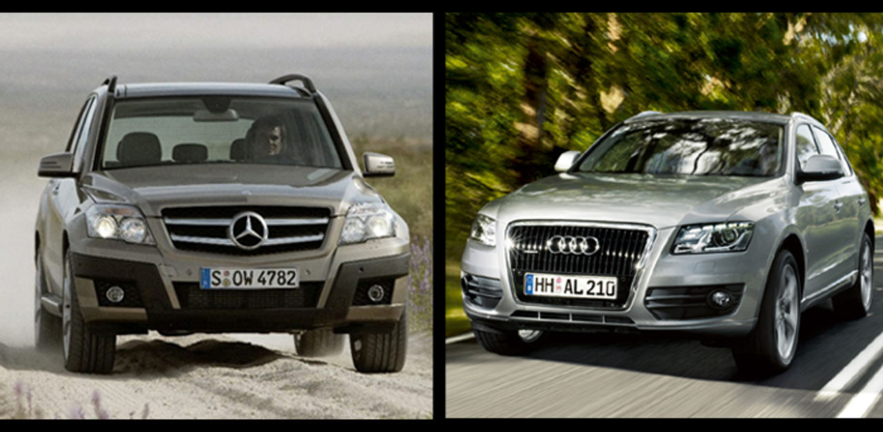 Premiär: Audi Q5 & Mercedes GLK