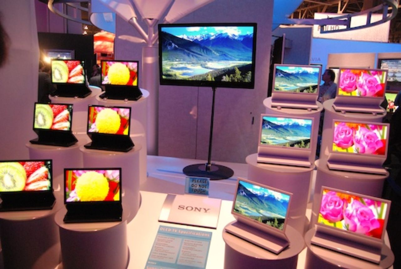CES 2007: Mäktig OLED-skärm från Sony