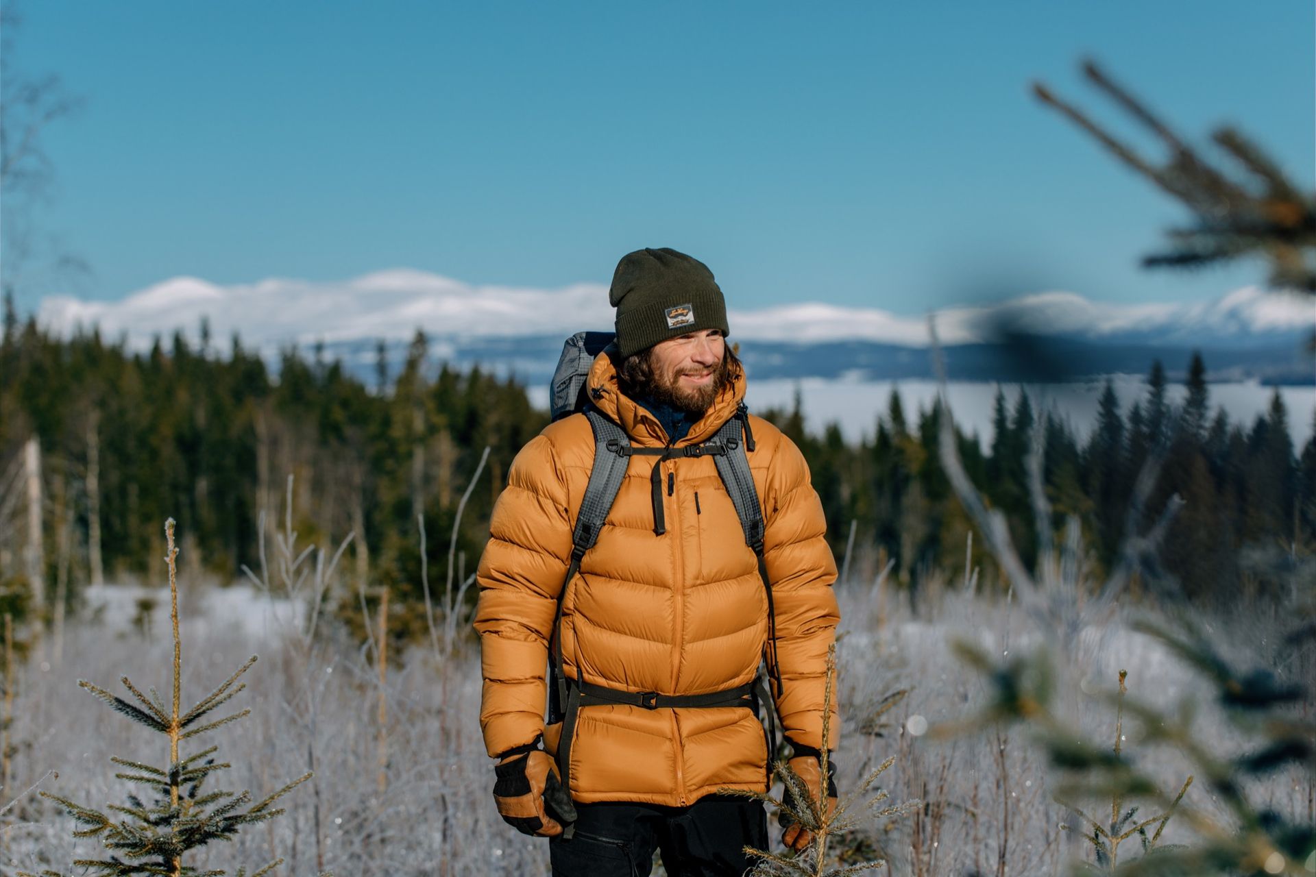 Dunjackor med 100 procent återvunnet dun
