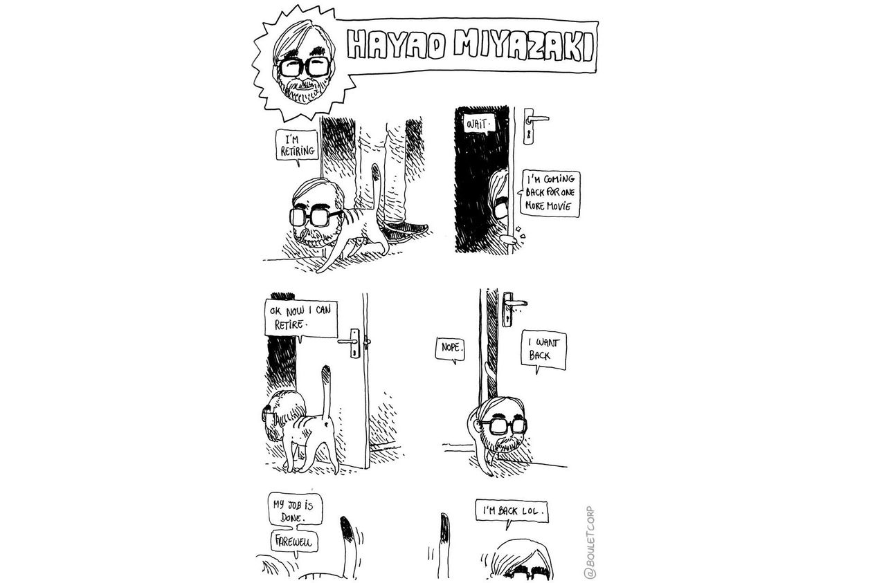 Hayao Miyazaki verkar ha minst en film kvar