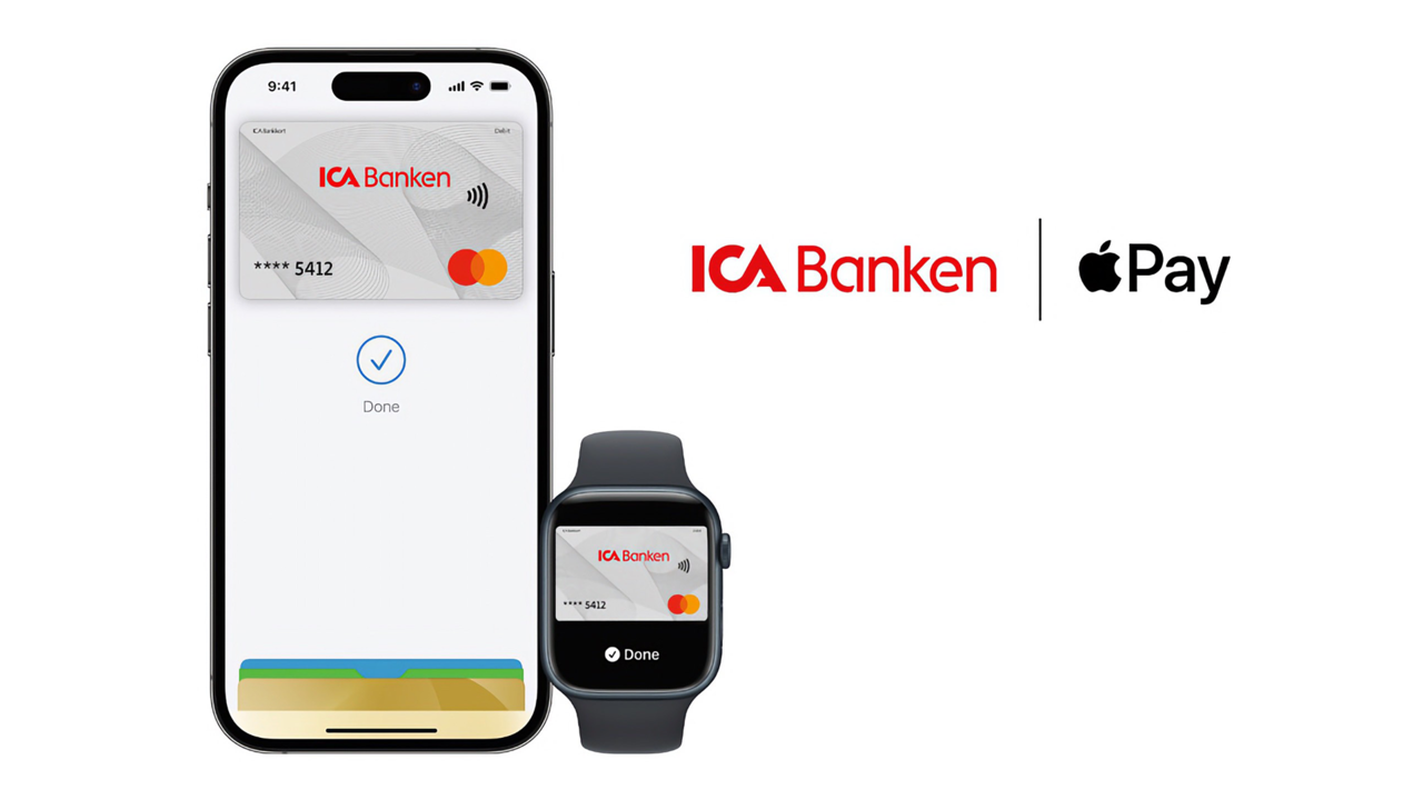 Ica Banken ska få stöd för Apple Pay 