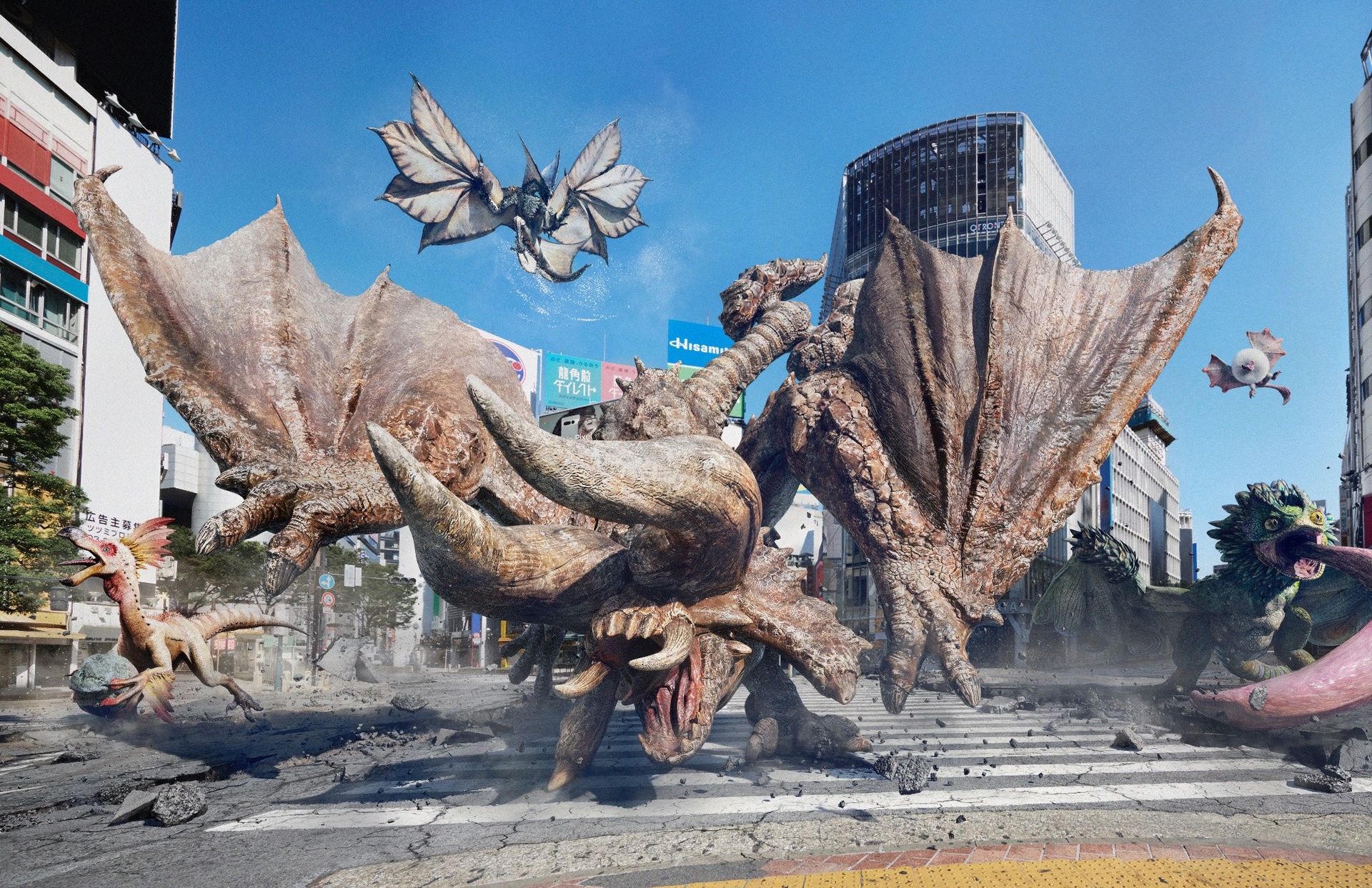 Nu släpps Monster Hunter Now